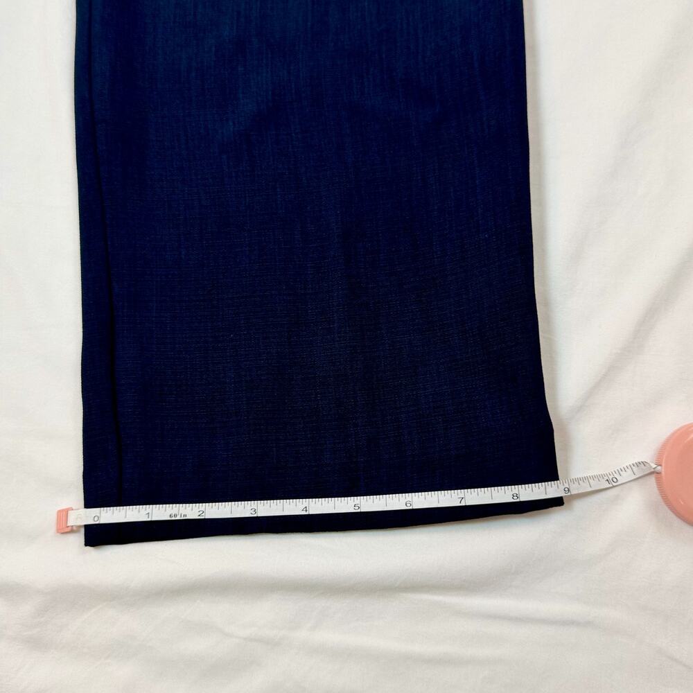 Dani Max Dress Pants Navy Blue Women’s 14 Corporate Office Siren Workwear Plus - Picture 5 of 16